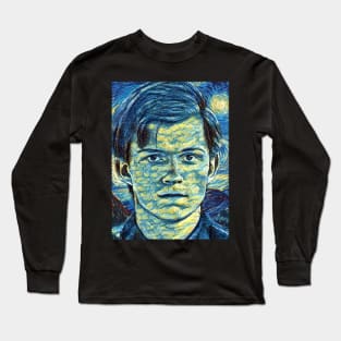 Peter Parker Van Gogh Style Long Sleeve T-Shirt